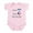 Petal Pink, variant on CafePress - 50% Nicaraguan 50% American 100% Beautiful Body Su - Baby Light Bodysuit, Size Newborn - 24 Months