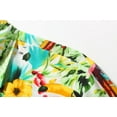 thumbnail image 4 of SSLR Mens Casual Button Down Shirts Short Sleeve Hawaiian Shirts Beach Shirts, 4 of 7