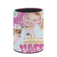 thumbnail image 3 of JOJO Siwa-theme Cylinder Pen Holder Pencil Organizer with Flannel Lining PVC Leather Material Cardboard Base for study work 10*8CM, 3 of 6