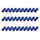 thumbnail image 1 of 30 piezas de fundas Unique Bargains para los dedos protectores elásticos compresión azul, 1 of 1