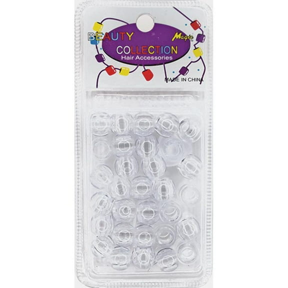 BEAUTY COLLECTION - Regular Round Bead 14mm 1 Tone CLEAR #TON2CLE