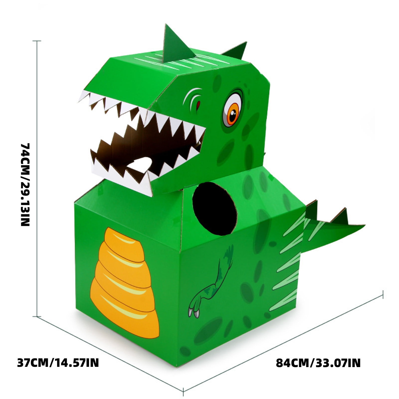 Buy Prevently Kids Dinosaur Cardboard Wearable 3D Carton Paper Toy