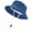 Navy, variant on ZHOGXU Baby Girl Sun Cap With Upf 50  Outdoor Adjustable Solid Color Casual Beach Hat With Wide Brim For Vacation Daily Play,Green,1-2 Years