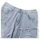 thumbnail image 4 of Pantalones Vaqueros Pitillo Rasgados Para Hombre Azul, 4 of 6