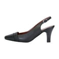 thumbnail image 3 of PEERAGE Candy Women's Extra Wide Width Dress Slingback BLACK 5.5, 3 of 6
