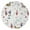 White Christmas Gnome, variant on White Christmas Snowman Pattern Round Blanket,Comfortable Soft Flannel Throw Blanket,All Season,Warm Lightweight Blankets for Sofa Bed Couch Living Room Chair 47"x47"