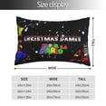 thumbnail image 2 of Lsque Mario Pattern Bedding Waterproof Pillow Protector Zippered Queen – Bed Bug Proof Pillow Encasement-20"x30", 2 of 6