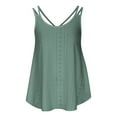 thumbnail image 4 of Leesechin Women Tank Tops Ladies Embroidery Round Neck Sling Vest, 4 of 7