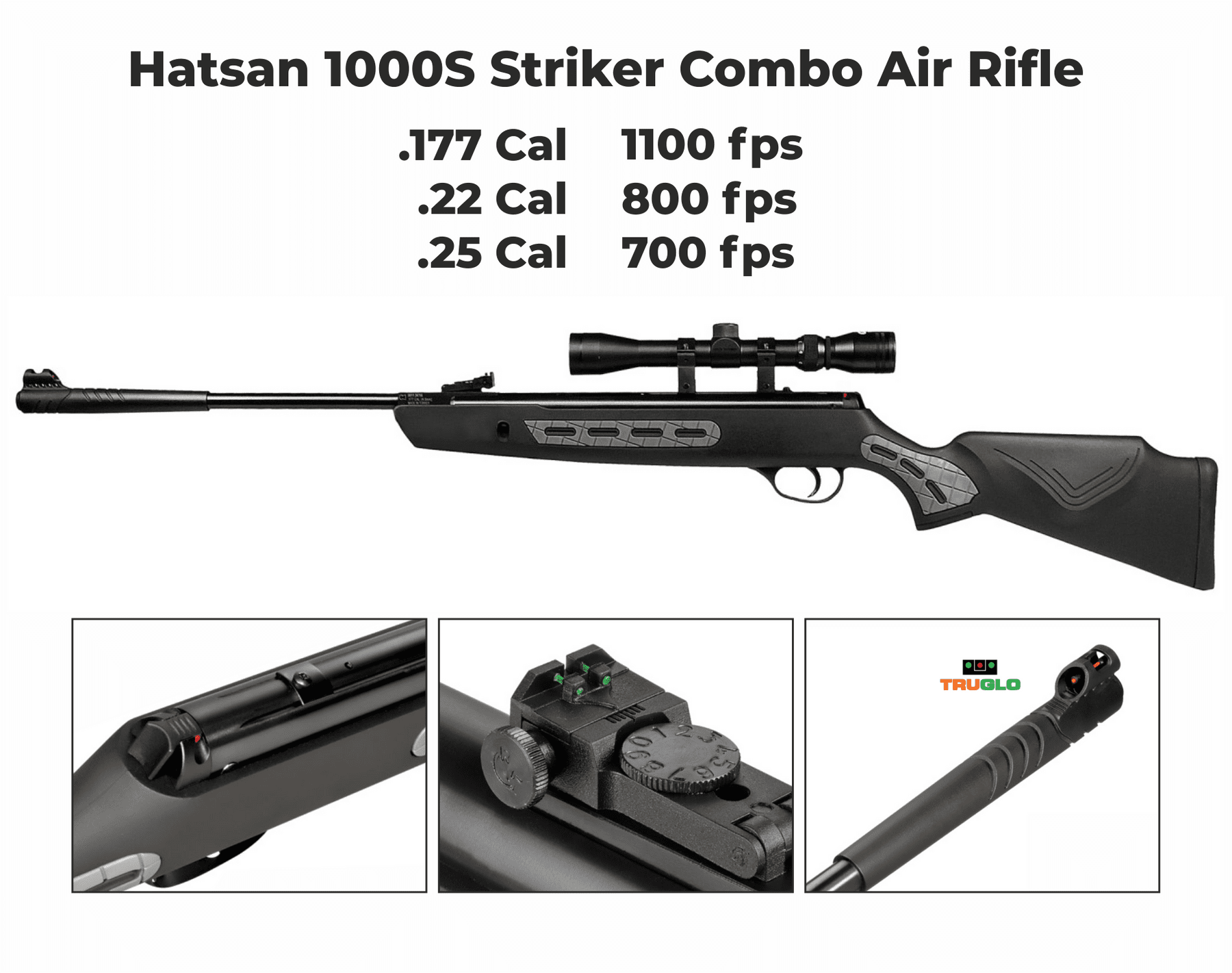 Hatsan 1000S Striker Combo Plus