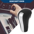 thumbnail image 3 of Unique Bargains Gear Shifter Knob Automatic Stick Shifter Lever Knob for Honda Accord 2008-2012 Plastic Faux Leather, 3 of 6