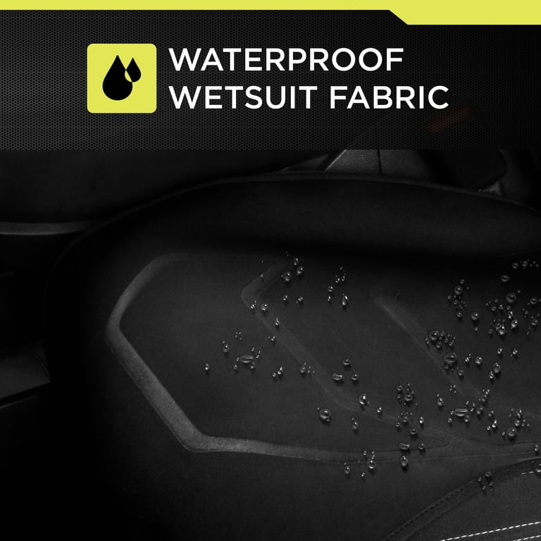 Auto Drive Waterproof Seat Protector, Black, Universal Fit photo 3