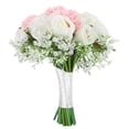thumbnail image 1 of Suministros de boda, hermoso ramo de boda de simulación, ramo artificial, flor artificial creada magistralmente, 1 of 8