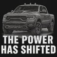 thumbnail image 3 of 702 HP Power Pickup Truck Unisex Hoodie American 4x4 Offroad 1500 V8 Performance, 3 of 7