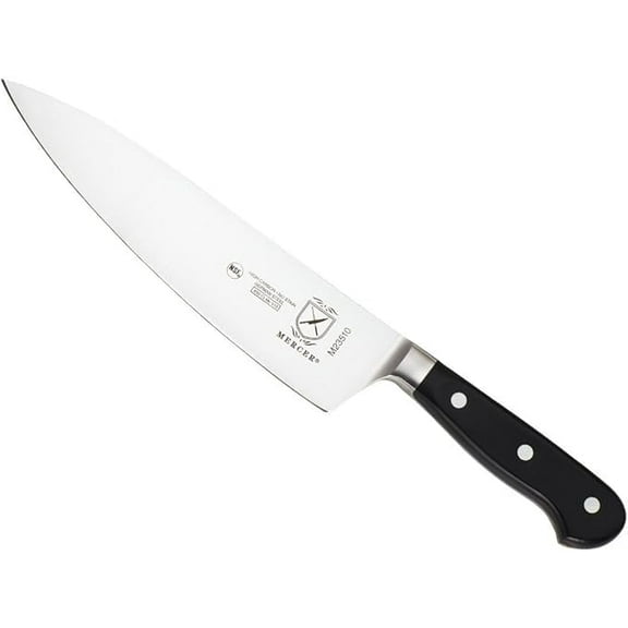Mercer Culinary Renaissance Steel 10 inch Carving Knife, Black