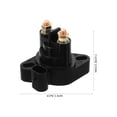 thumbnail image 2 of CATIEBYE Replacement Starter Solenoid for Motorcycle Black Plastic with Stable Conductivity and Easy Installation, 2 of 7