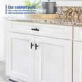 thumbnail image 3 of Stainless Steel Cabinet Hardware, Durable Hollow Construction, Installation Screws Included For Kitchen, Dining Room Cabinets, 3 of 5