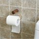 thumbnail image 4 of Wooden Tissue Holder Brass Toilet Paper Holder Toilet Storage Accessory Roll Paper Holder Rack Stand Black Walnut & Gold, 4 of 5