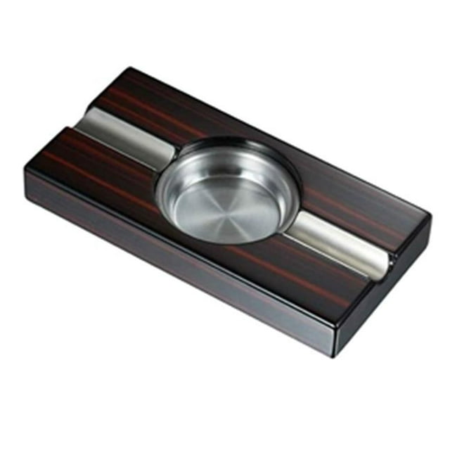 Visol VASH705A Windsor Macassar Ebony Wood Cigar Ashtray