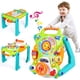 thumbnail image 1 of Caminador de bebé 3 en 1 para niños y niñas, sentado para estar de pie, tablero de dibujo, juguetes para bebés para regalos de cumpleaños de 1 año, 9, 12, 18 meses, 2, 3 años, juguete de empuje,, 1 of 4