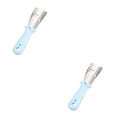 thumbnail image 3 of Wosthever Raspador de hielo para refrigerador, descongelador de cocina de acero inoxidable Universal, descongelador, utensilios de mano para azul 2Conjunto, 3 of 6