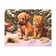 thumbnail image 1 of 5D DIY diamante pintura de animales punto de cruz resina redonda diamantes de imitación bordado imagen de costura decoración del hogar regalo Advancent JJ15625-02, 1 of 6