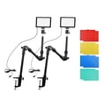 thumbnail image 1 of LED USB USB Photography Lighting Kit Video Leud Leche Con Ball Tripodo de 10 Color Filtres de color Amora Rojo Azul Verde Negro, 1 of 7