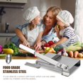 thumbnail image 2 of CGOLDENWALL Manual Ribs Meat Slicer Household Stainless Steel Small Bone Cutting Slicing Machine Chicken Lamb Chops Ribs Herb Pastry Cutter for Home, 2 of 6