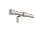 thumbnail image 6 of Eclipse Curtain Rod Iron Brushed Nickel 42 - 120 Inch Adjustable Decorative Cap, 6 of 6