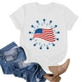 thumbnail image 4 of HEILAU 4th of July Shirts for Women Independence Day American Flag Graphic Tees Loose Fit Summer Tops Short Sleeve Patriotic T Shirt, 4 of 4