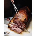 thumbnail image 5 of IMEEA 11.5 Inch Meat Fork Stainless Steel Carving Fork with Wooden Handle Two Prong Fork Meat Cooking Fork Barbecue Fork for Chicken Turkey Beef, 5 of 5