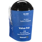 Wal-Mart Vision Center: Value Pack No Glare Lens Cleaner, 2 Pk