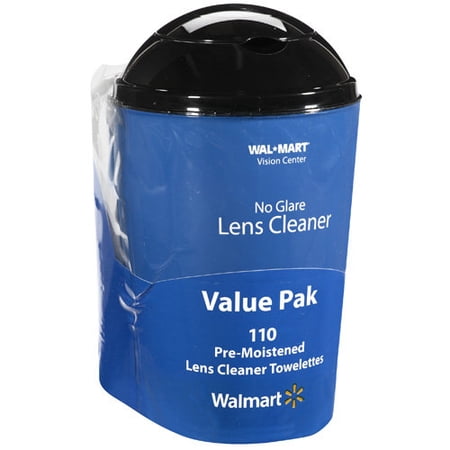 Wal-Mart Vision Center: Value Pack No Glare Lens Cleaner, 2 Pk