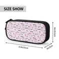 thumbnail image 4 of Vsdgher No Drama Llama Print Large Capacity Pencil Case Pouch with Zipper, Portable Aesthetic Big Capacity Pencil Cases Pen Office Travel Stationery Bag, 4 of 8