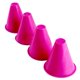 thumbnail image 1 of Marca de patín de fútbol, barril, obstáculos de fútbol, conos de carretera para equipo de entrenamiento deportivo (rosa), 1 ud., 1 of 2