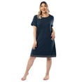 thumbnail image 3 of Fruit of the Loom Women's Soft and Breathable Pajama Sleepshirt, Sizes S-5X, 3 of 8