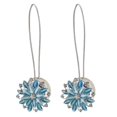 thumbnail image 5 of Flower Shape Curtain Clip Modern Look Living Room Decorative Item 1 Pair Alloy, 5 of 5