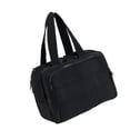 thumbnail image 1 of Bolsa de aseo de viaje Bolsa de maquillaje con cremallera multifuncional organizador de maquillaje Soporte de cepillo para acampando cepillos perfume negro, 1 of 8