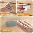 thumbnail image 4 of fastboy Non perforated plastic door handle, window handle, sliding door and window handle, self-adhesive cabinet handle, same color, 2-pack, 4 of 9