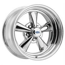 Cragar 61C S/S 15" Wheel Rim 5 Lug Silver for Compatible Car