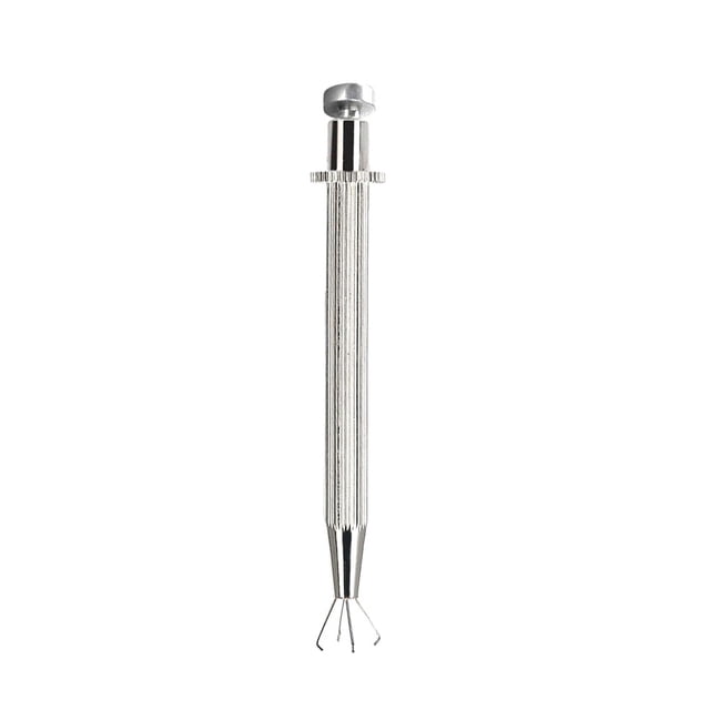 Miangastore Jewelry Helper Tool Metal Silver For Holding Small Loose Stones 1Pack 4.4x1.2x1.2in