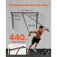 thumbnail image 2 of VEVOR Barre de Traction Murale Robuste Barres pour le Menton pour Gym à Domicile Profondeur Réglable, 2 of 9