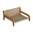 thumbnail image 3 of Cama rascadora para gatos, tapete para rascar, sofá, forma elevada, moderna y elegante, 51 x 46 x 28 cm, juguetes para rascar, muebles para gatos para, 3 of 8