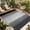 Black White Gray, variant on Blue Brown Outdoor Rug for Patio/Deck/Porch, Non-Slip Large Area Rug 6 x 9 Ft, Gradient Wood Grain Farmhouse Country Indoor Outdoor Rugs Washable Area Rugs, Reversible Camping Rug Carpet Runner