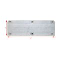 thumbnail image 4 of Pursuit Boat Back Mounting Plate 81110429 | Aluminum 12 x 4 Inch, 4 of 4