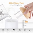 thumbnail image 4 of Mini humidificador portátil USB Sailing 250 ml ultrasónico silencioso Con luces nocturnas, 4 of 6