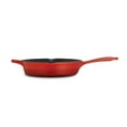 thumbnail image 3 of Tramontina Bestow 10-Inch Enameled Cast Iron Skillet, Gradated Red, Oven-Safe, 3 of 5