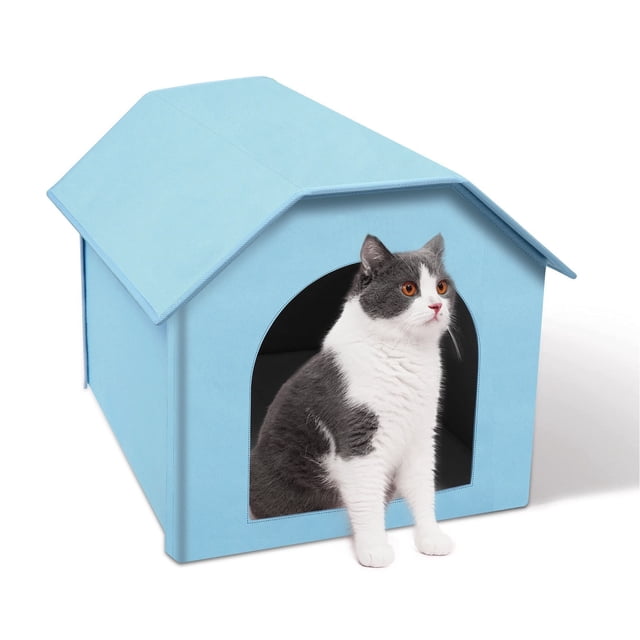 Casa Interior Al Aire Para Mascotas, Casa Impermeable Para Perros Plegable Durante Toda La Temporada Para Cachorros