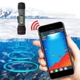 thumbnail image 4 of Cámara sub-abajo Buscador de profundidad de peces, buscador de peces portátil, inalámbrico, impermeable, Sonar, buscador de peces para pesca en hielo, 4 of 8
