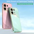 thumbnail image 2 of For Xiaomi Redmi Note 13 Pro 4G Case Luxury Plating Square Protect For Mi Poco X6 5G Poko Little Silicone Shockproof Back Cover, 2 of 5