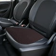 thumbnail image 5 of Universal Linen Seat Cushion for All Seasons—Breathable Grid Design -Comfort Mat Enhancing Driving and Home Seating, 5 of 5